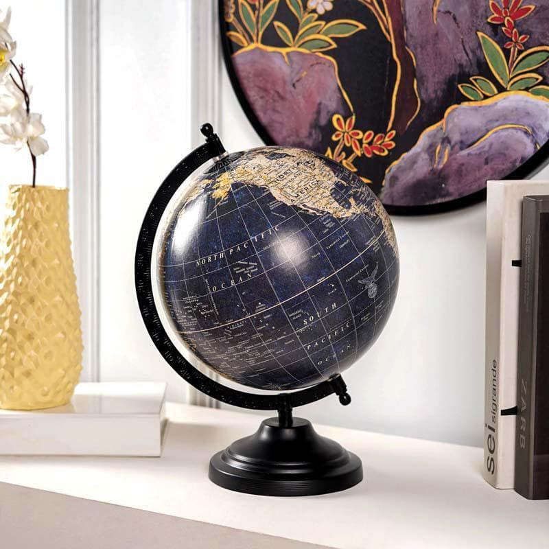 Buy Gullivers Travels Globe - Onyx Showpieces from Vaaree