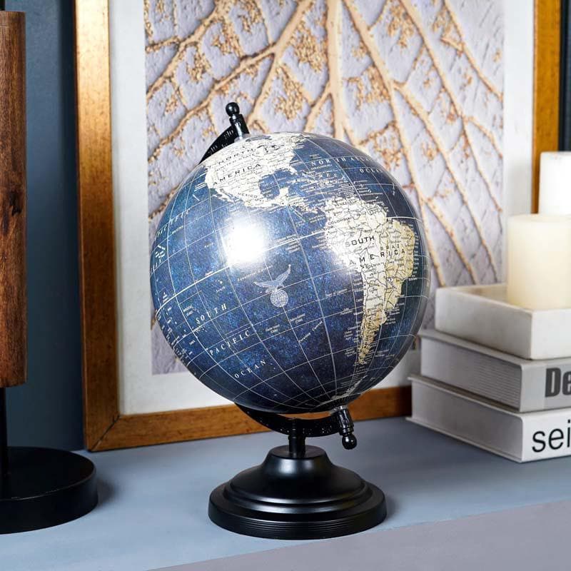 Buy Gullivers Travels Globe - Onyx Showpieces from Vaaree