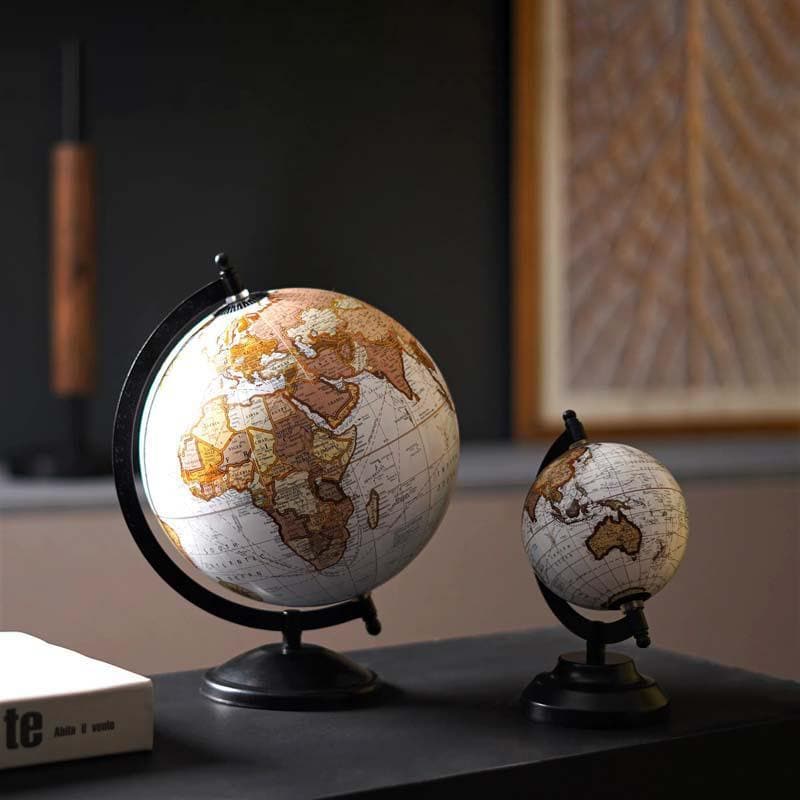 Buy Gullivers Travels Globe - White Showpieces from Vaaree