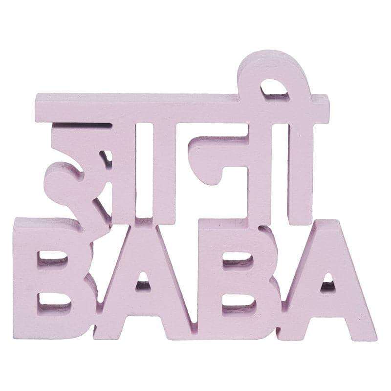 Buy Gyani Baba Typography Showpiece Showpiece from Vaaree