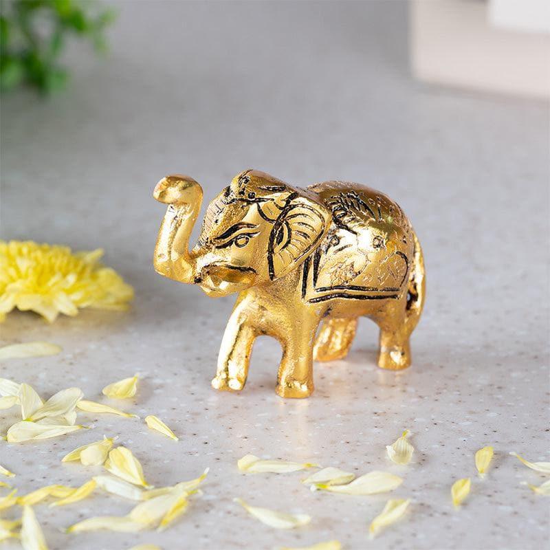 Buy Haathi Family Showpiece - Set Of Three Showpieces from Vaaree