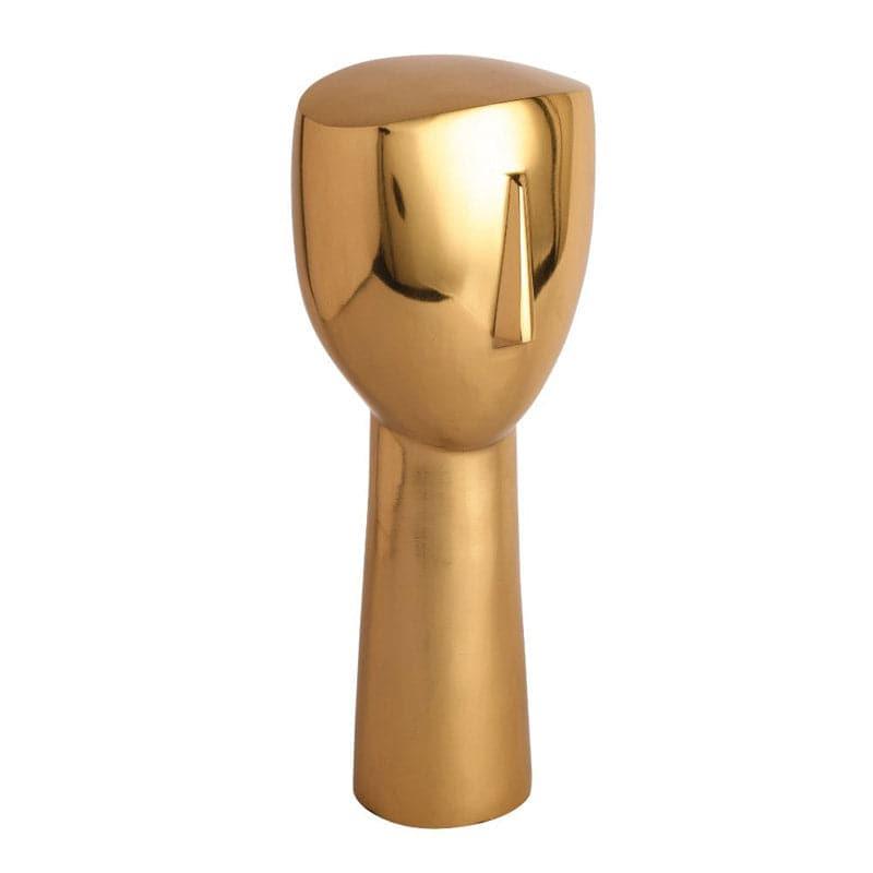 Buy Half Face Showpiece - Gold Showpiece from Vaaree