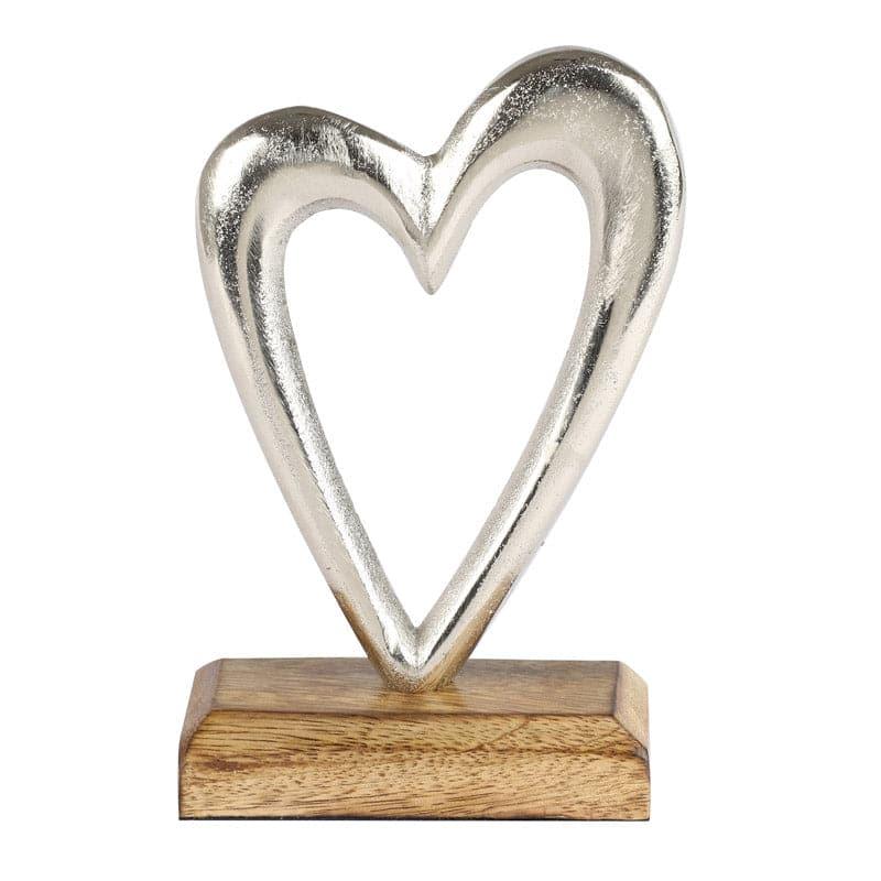 Buy Heart Halo Showpiece - Silver Showpiece from Vaaree