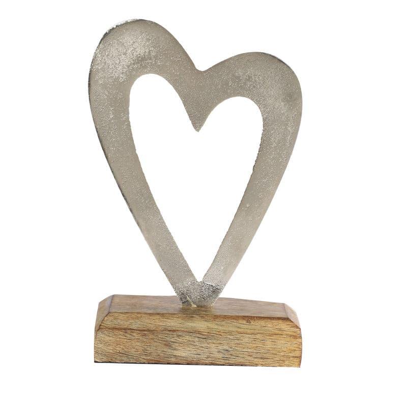 Buy Heart Halo Showpiece - Silver Showpiece from Vaaree