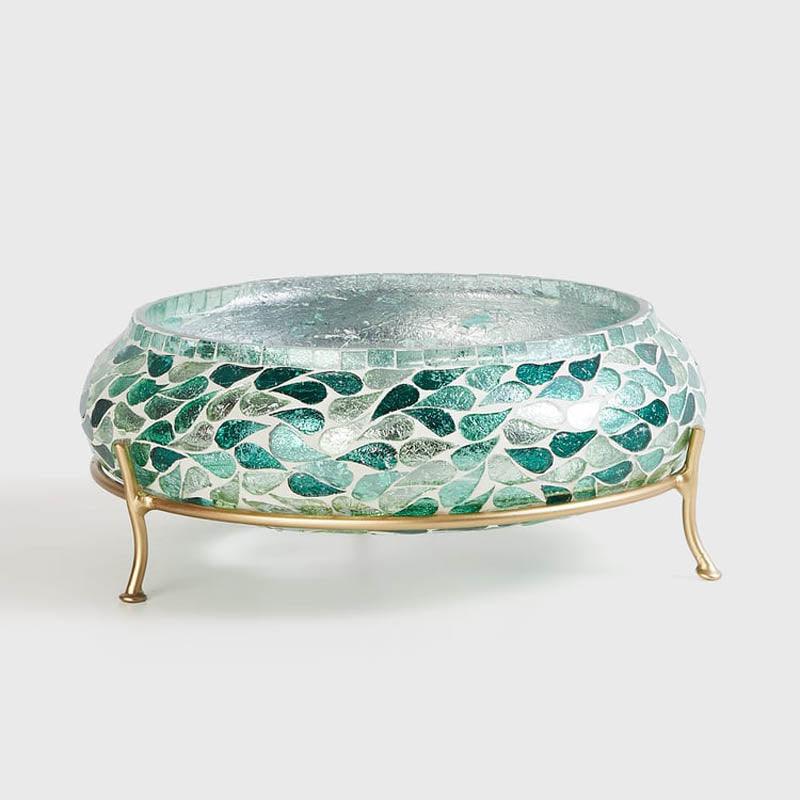 Buy Henvara Accent Bowl With Stand Showpieces from Vaaree