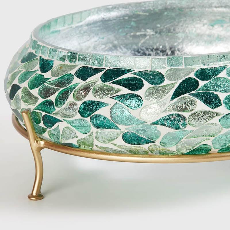 Buy Henvara Accent Bowl With Stand Showpieces from Vaaree