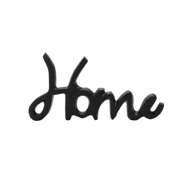 Buy Home Happiness Typography Showpiece - Black Showpieces from Vaaree