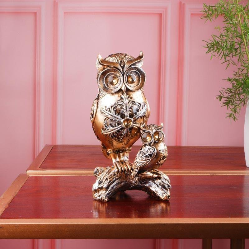 Buy Hootie Vintage Owl Showpiece Showpieces from Vaaree