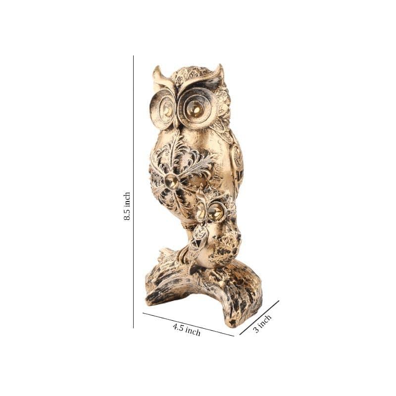 Buy Hootie Vintage Owl Showpiece Showpieces from Vaaree