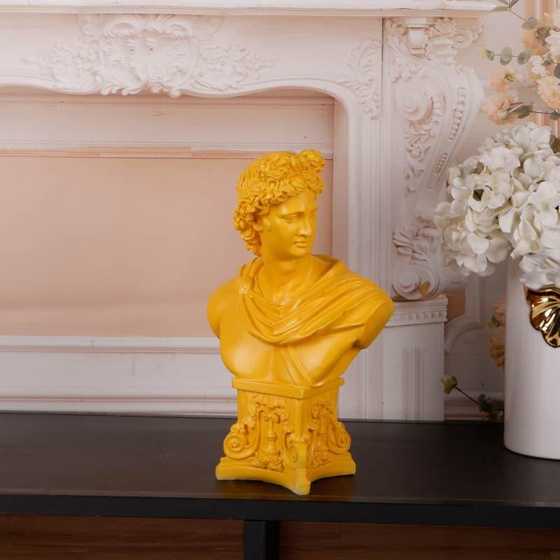 Buy Imperial Emperor Showpiece - Yellow Showpieces from Vaaree