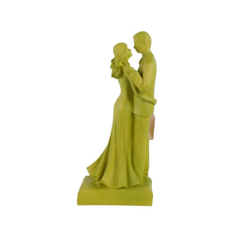 Buy It's The Moment Couple Showpiece - Green Showpieces from Vaaree