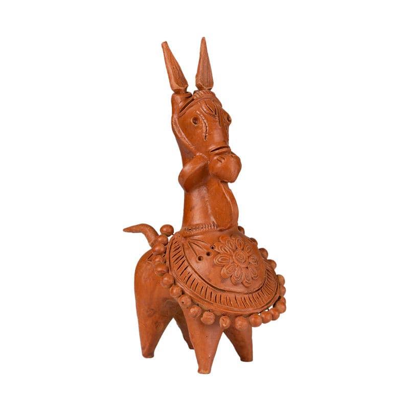 Buy Kathakali Horse Showpiece - Set Of Two Showpieces from Vaaree