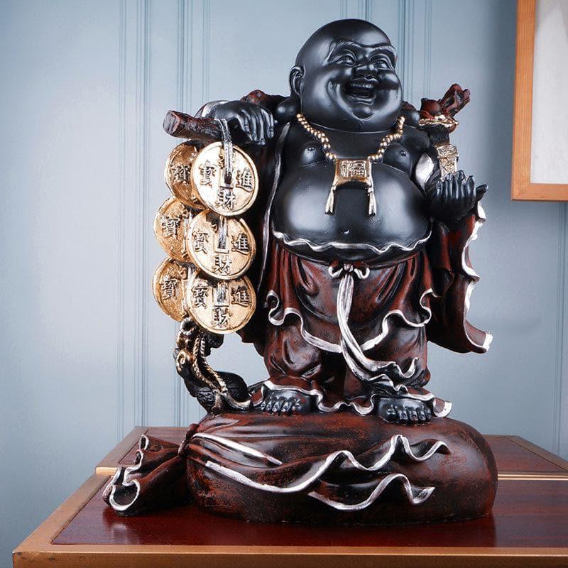 Buy Showpieces - Laughing Budha Showpiece - Black at Vaaree online