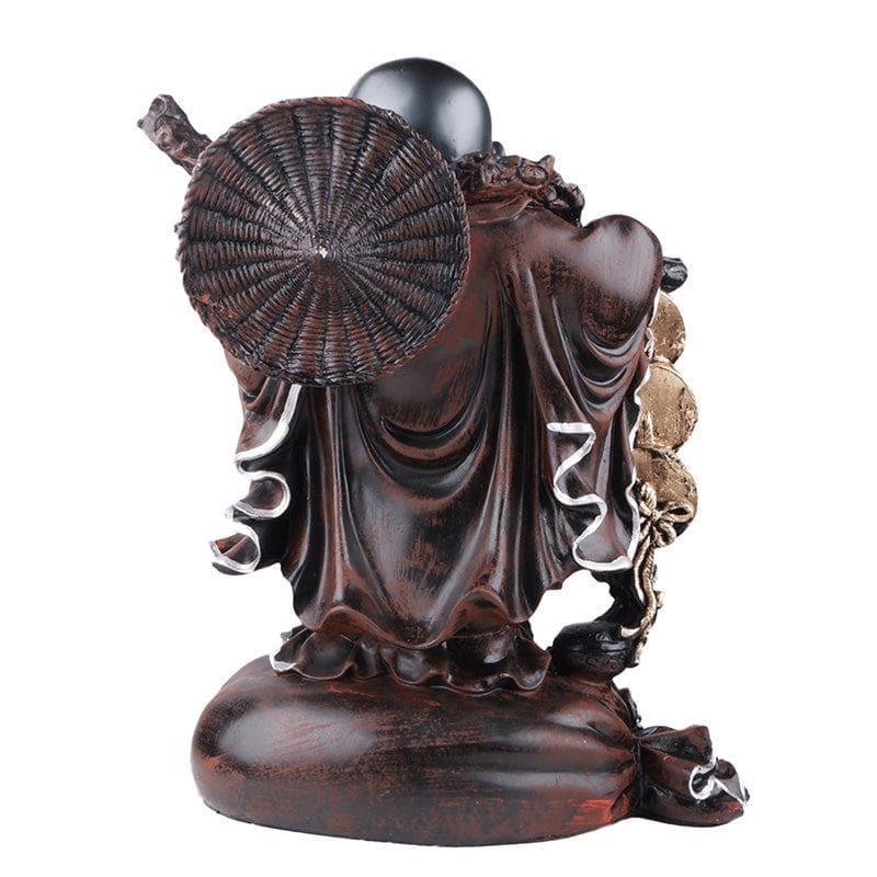 Buy Laughing Budha Showpiece - Black Showpieces from Vaaree