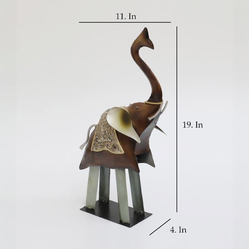 Buy Loula Elephant Table Accent Showpiece from Vaaree