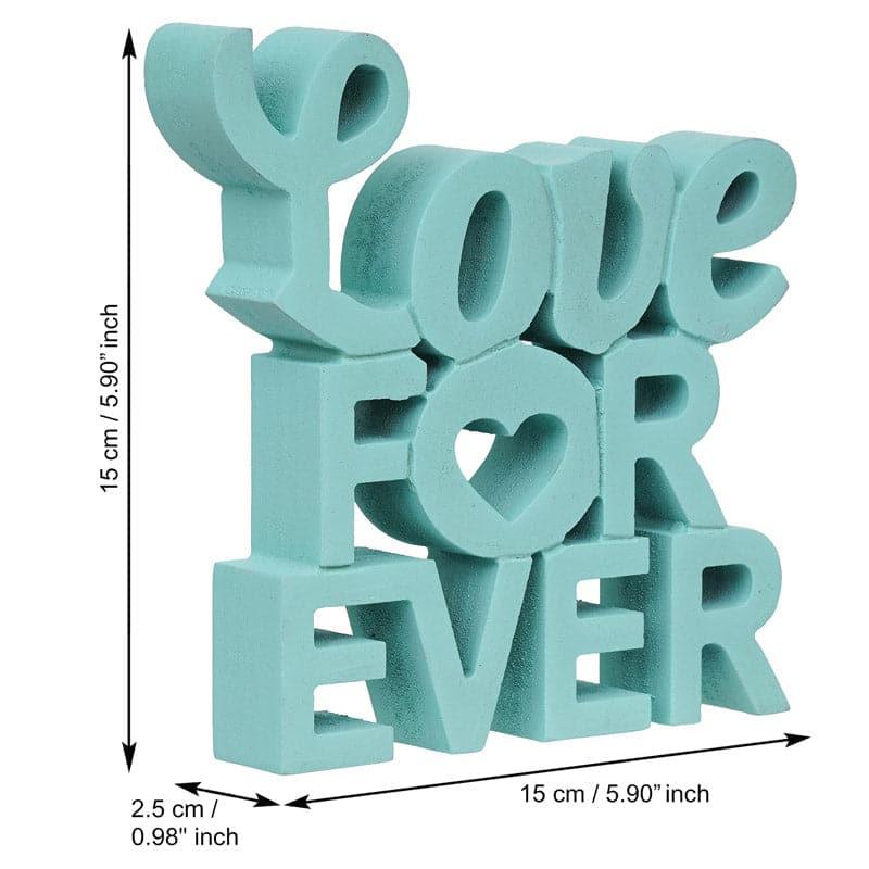 Showpieces - Love Forever Typography Showpiece