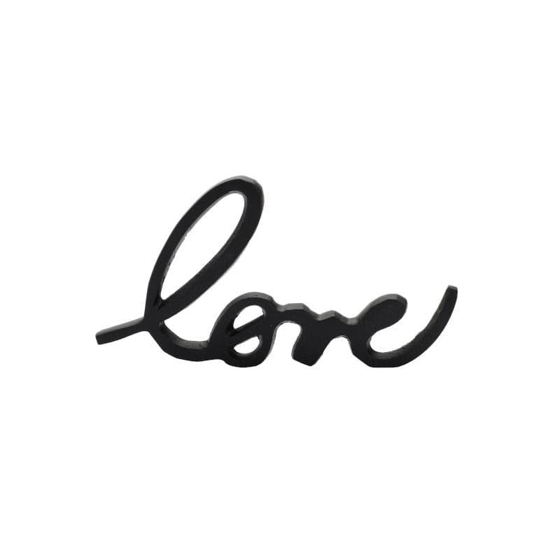 Buy Love Lore Typography Showpiece - Black Showpieces from Vaaree