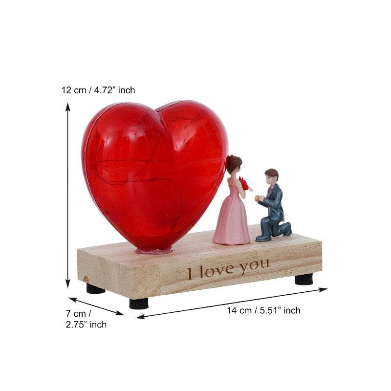 Buy Love Propose Valentine Showpiece Showpieces from Vaaree