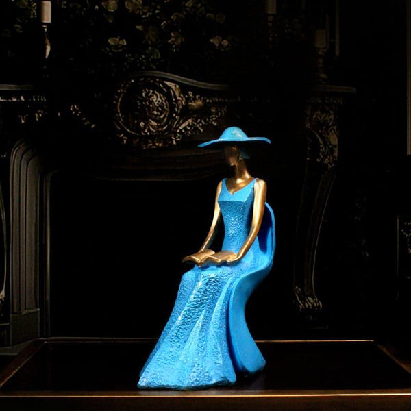 Showpieces - Madam Elegance Showpiece - Blue
