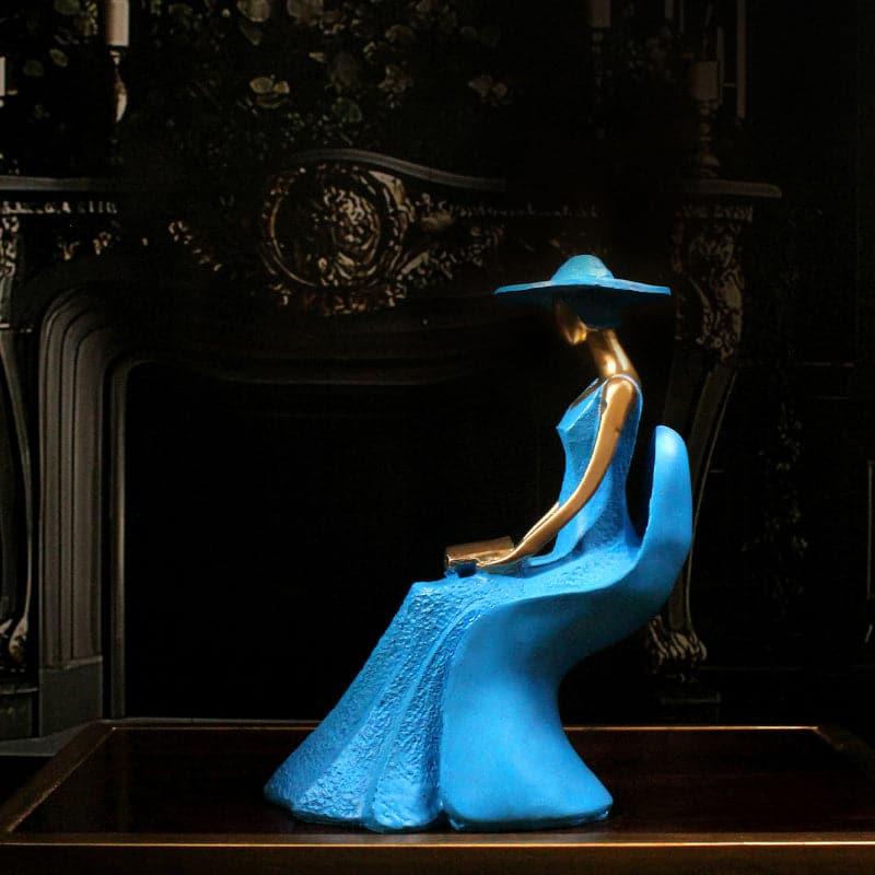 Showpieces - Madam Elegance Showpiece - Blue