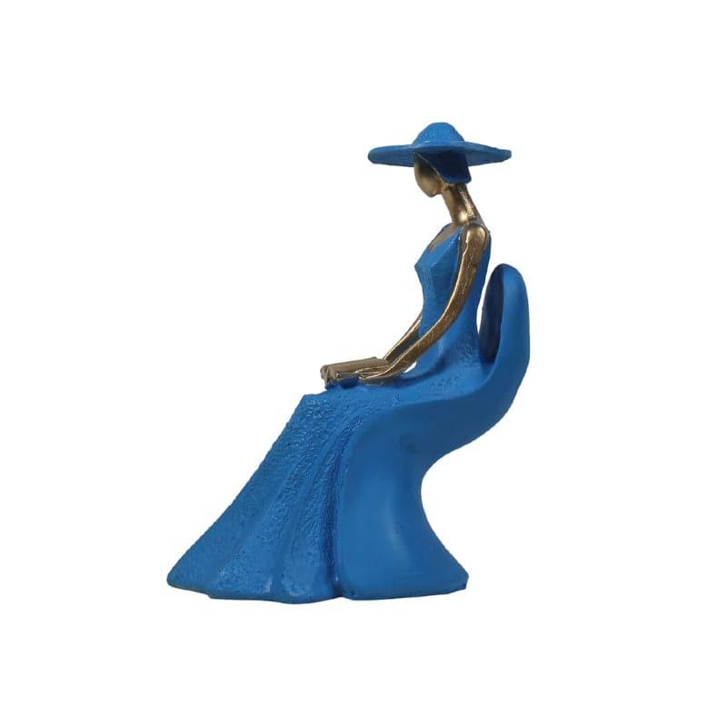 Buy Madam Elegance Showpiece - Blue Showpieces from Vaaree