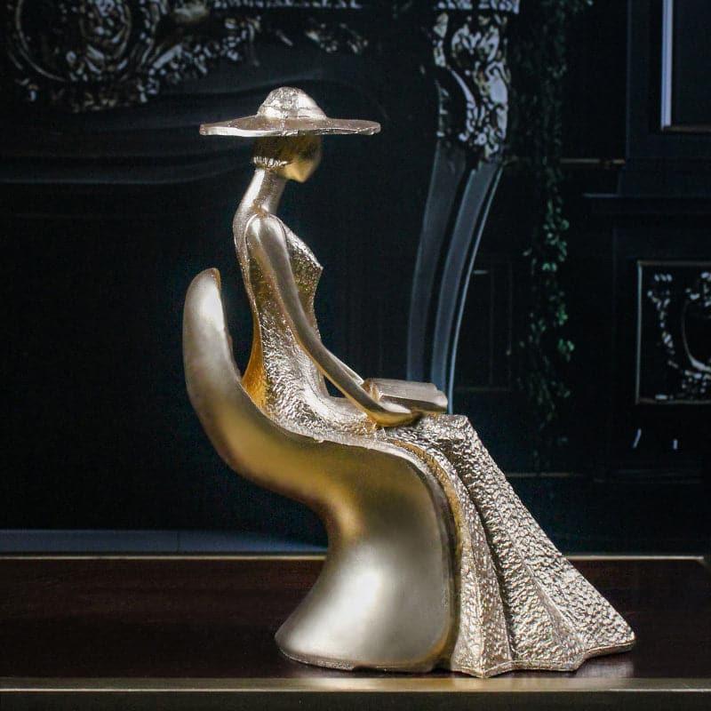 Buy Madam Elegance Showpiece - Golden Showpieces from Vaaree