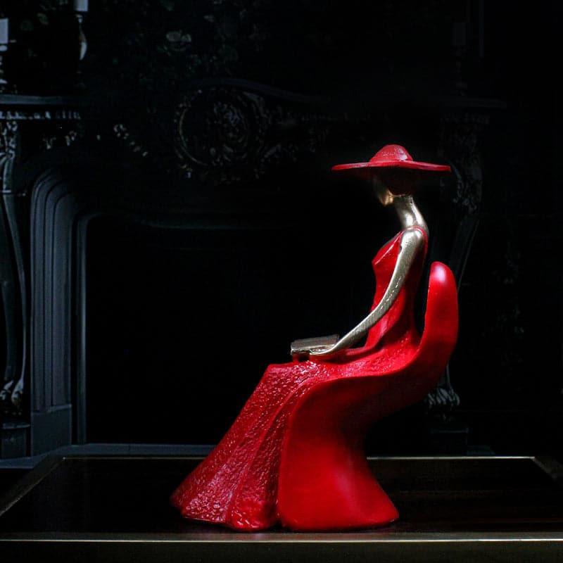 Showpieces - Madam Elegance Showpiece - Red