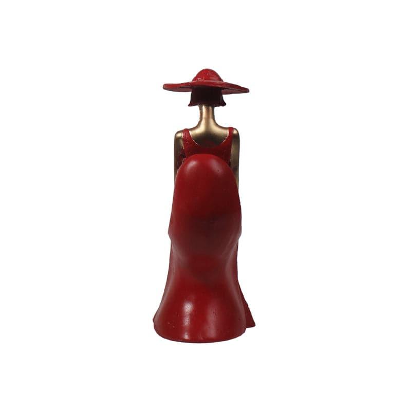 Buy Madam Elegance Showpiece - Red Showpieces from Vaaree