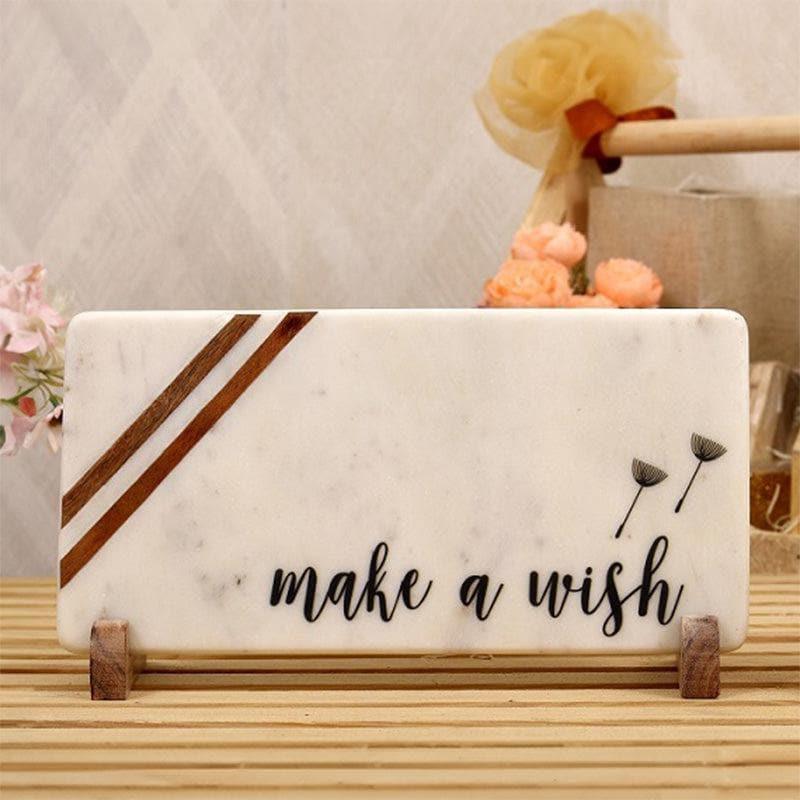 Buy Make A Wish Marble Showpiece Showpiece from Vaaree