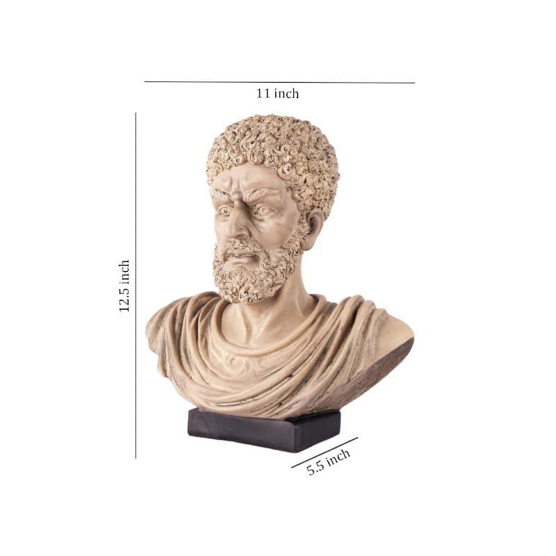 Buy Man From Athena Head Scupture Showpiece Showpieces from Vaaree