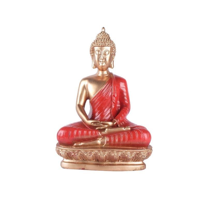 Showpieces - Mangala Buddha Showpiece - Red