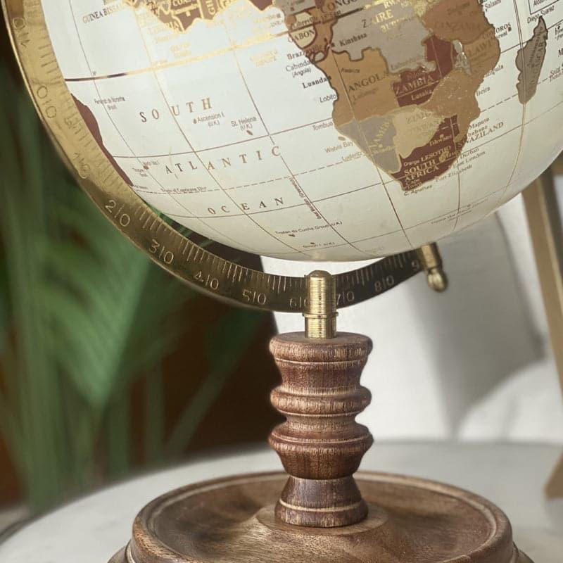 Buy Showpieces - Marco Polo Wander Wheel Globe Showpiece at Vaaree online