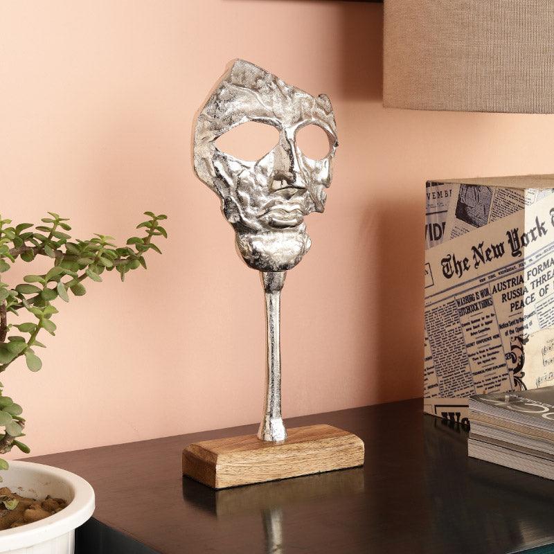 Buy Masque Glare Showpiece - Silver Showpieces from Vaaree