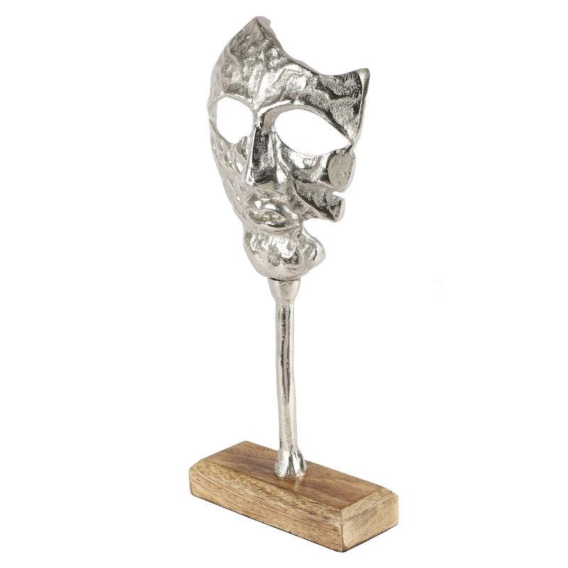 Buy Masque Glare Showpiece - Silver Showpieces from Vaaree