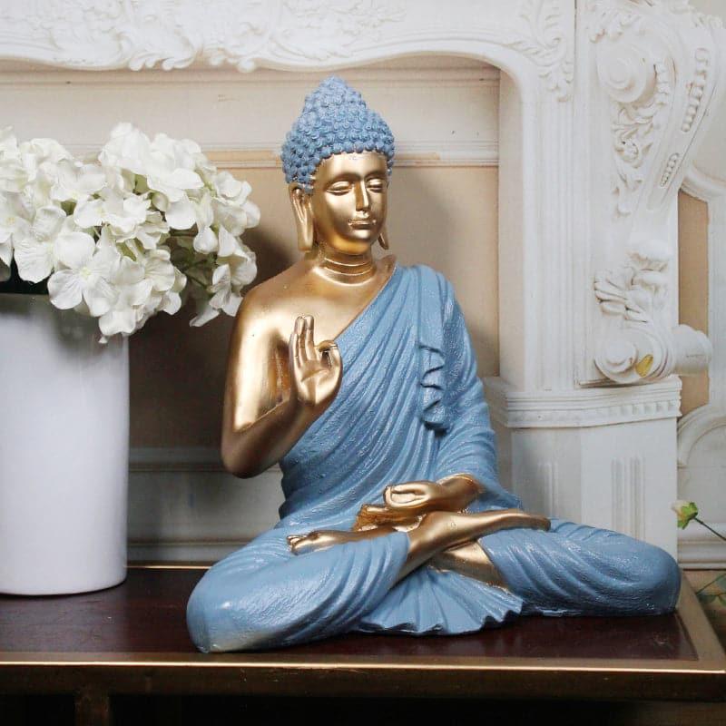 Showpieces - Meditative Aura Budha Showpiece - Blue