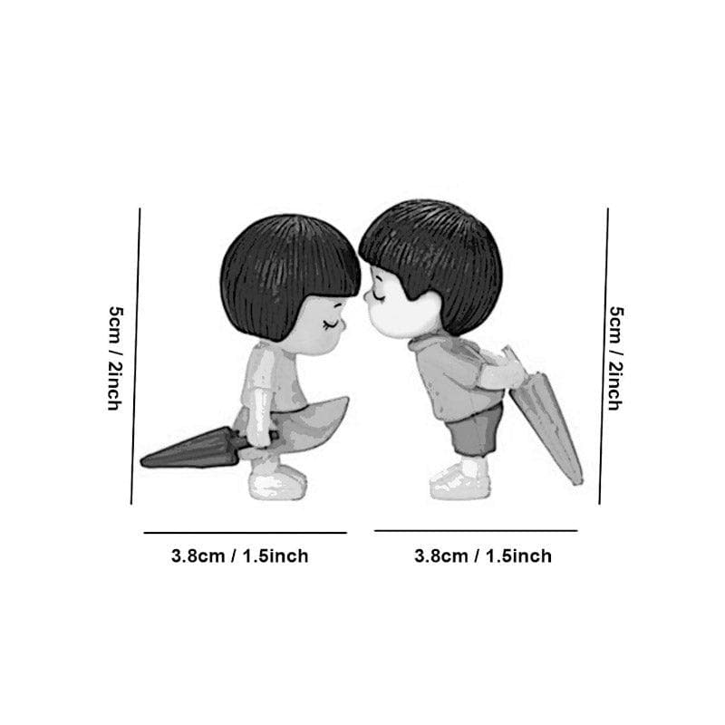 Buy Mini Heartmates Showpiece - Set Of Two Showpieces from Vaaree