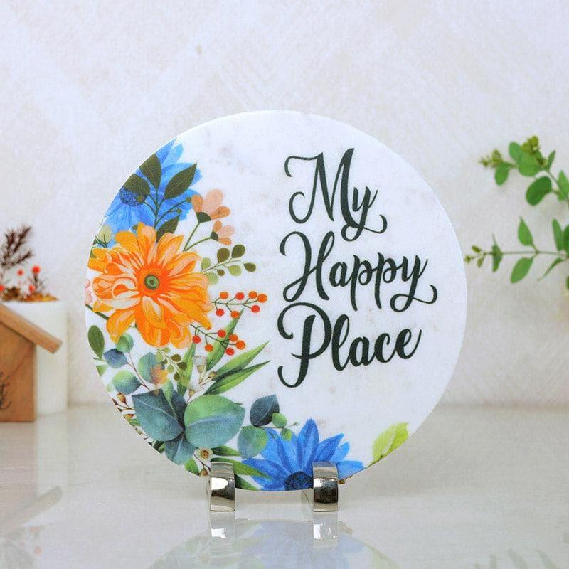 Buy My Happy Place Floral Table Accent Showpiece from Vaaree