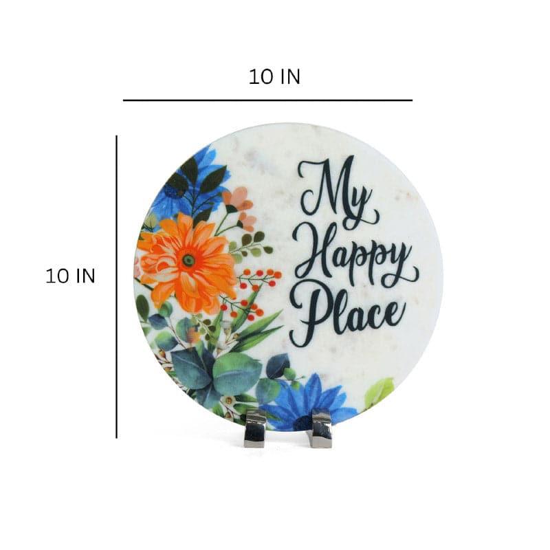 Buy My Happy Place Floral Table Accent Showpiece from Vaaree