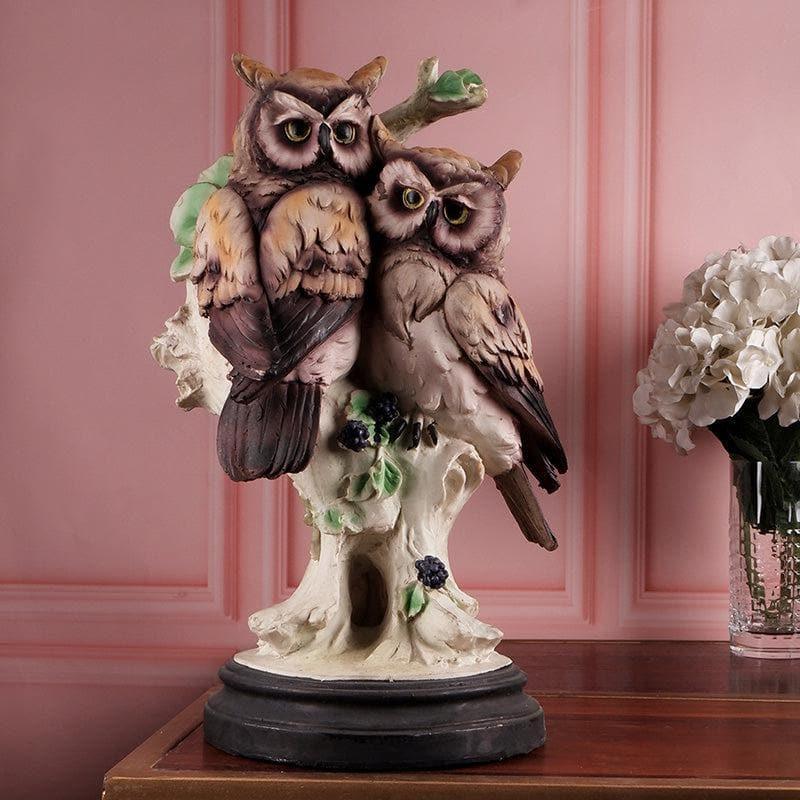 Buy Mystic Perch Owls Showpiece Showpieces from Vaaree