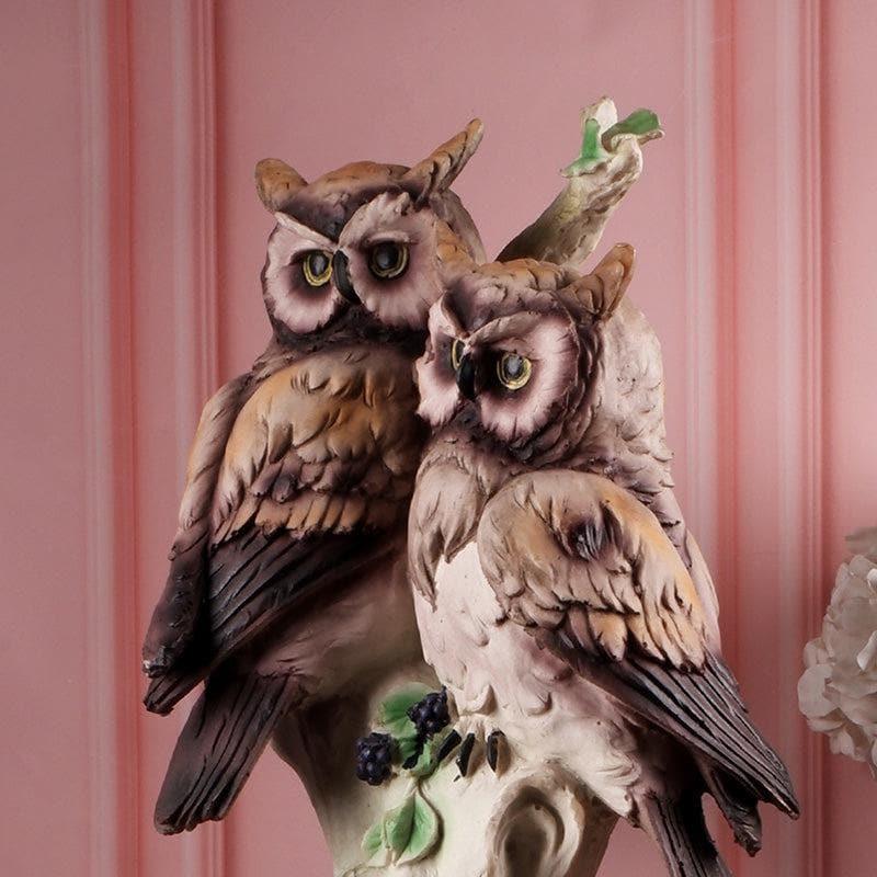 Buy Mystic Perch Owls Showpiece Showpieces from Vaaree