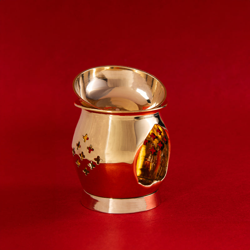 Showpieces - Nivara Brass Oil Diffuser