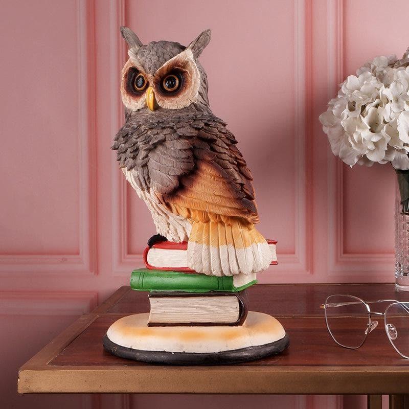 Buy Nocturna Nest Owl Showpiece Showpieces from Vaaree