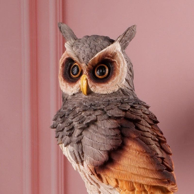 Buy Showpieces - Nocturna Nest Owl Showpiece at Vaaree online