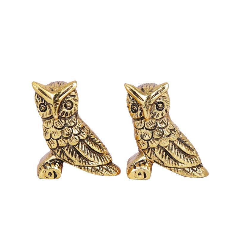 Buy Owl Grady Showpiece - Set Of Two Showpieces from Vaaree