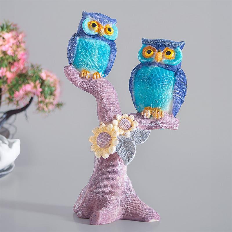 Buy Owl Muse Tree Showpiece Showpieces from Vaaree