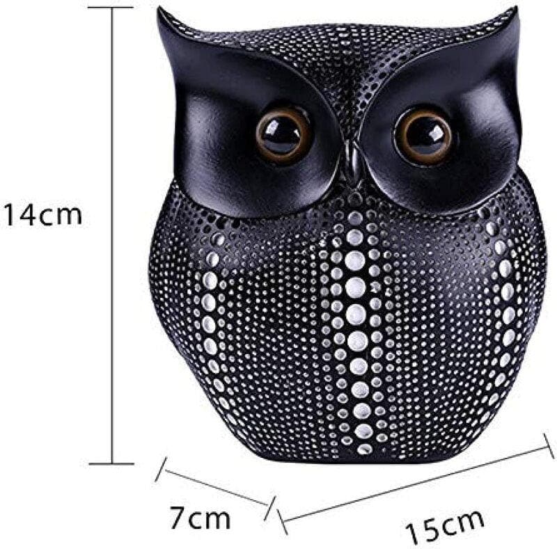 Buy Owl Spot Showpiece - Black Showpieces from Vaaree