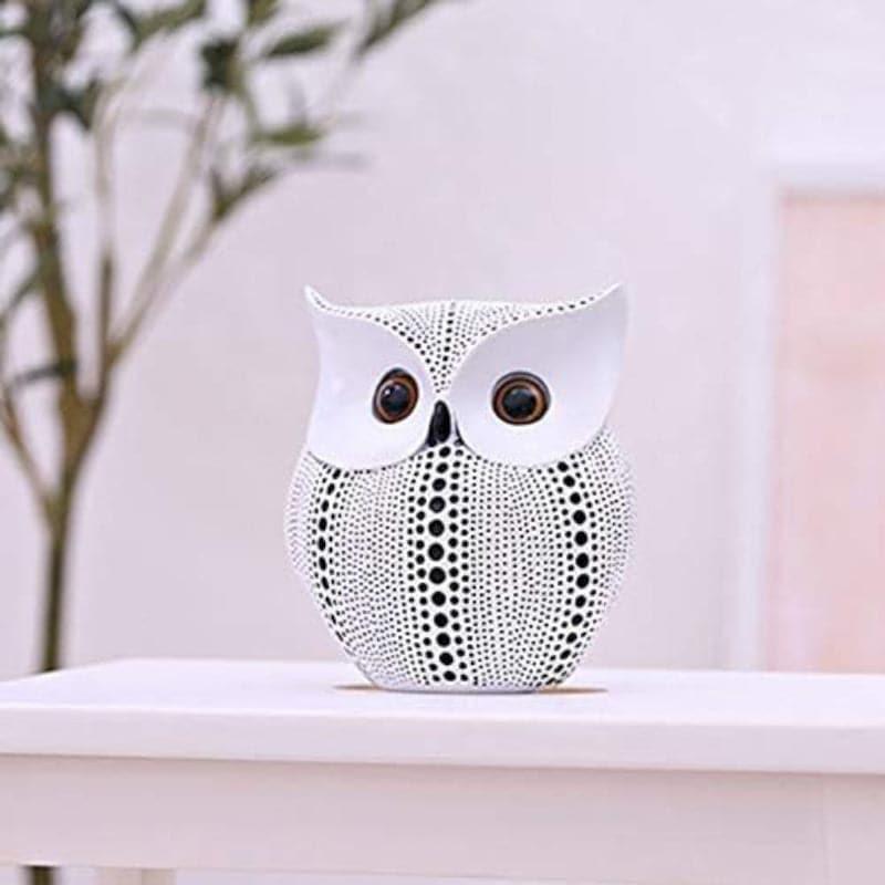 Buy Owl Spot Showpiece - White Showpieces from Vaaree