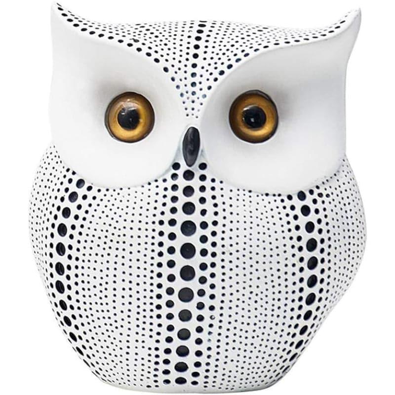 Buy Owl Spot Showpiece - White Showpieces from Vaaree