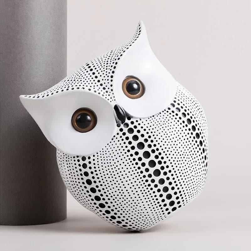 Buy Owl Spot Showpiece - White Showpieces from Vaaree