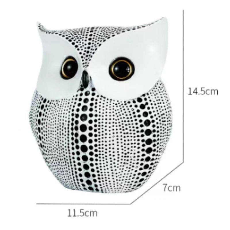 Buy Owl Spot Showpiece - White Showpieces from Vaaree